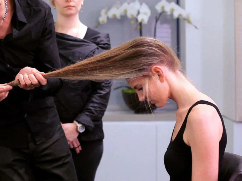 00003 How to Cut Long Hair Yourself